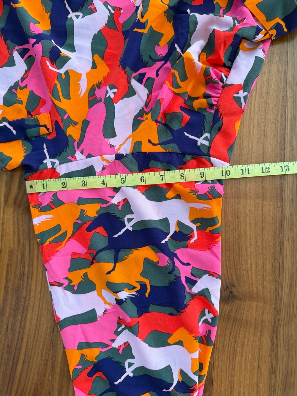 NWT Michelle McDowell Ronan Mane Event Multi Equestrian Shirt Dress Size XL Tie - Picture 11 of 16